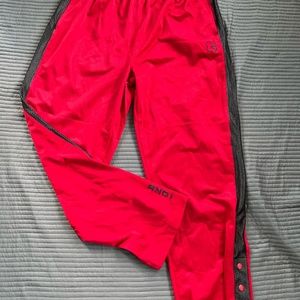 AND1 women red sweatpants